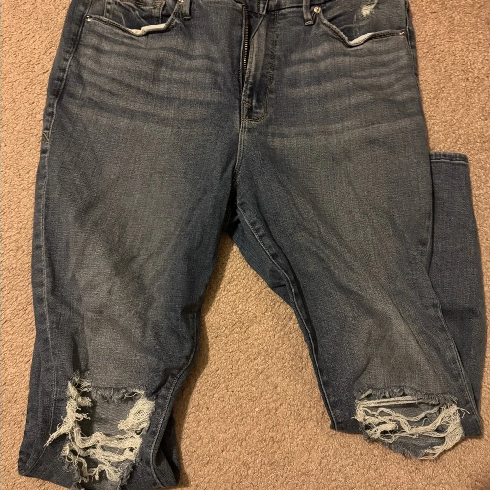 Good American High Wasted Light Denim - Picture 3 of 3